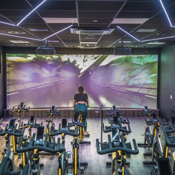 Cycling class, Village Hotel, Basing View